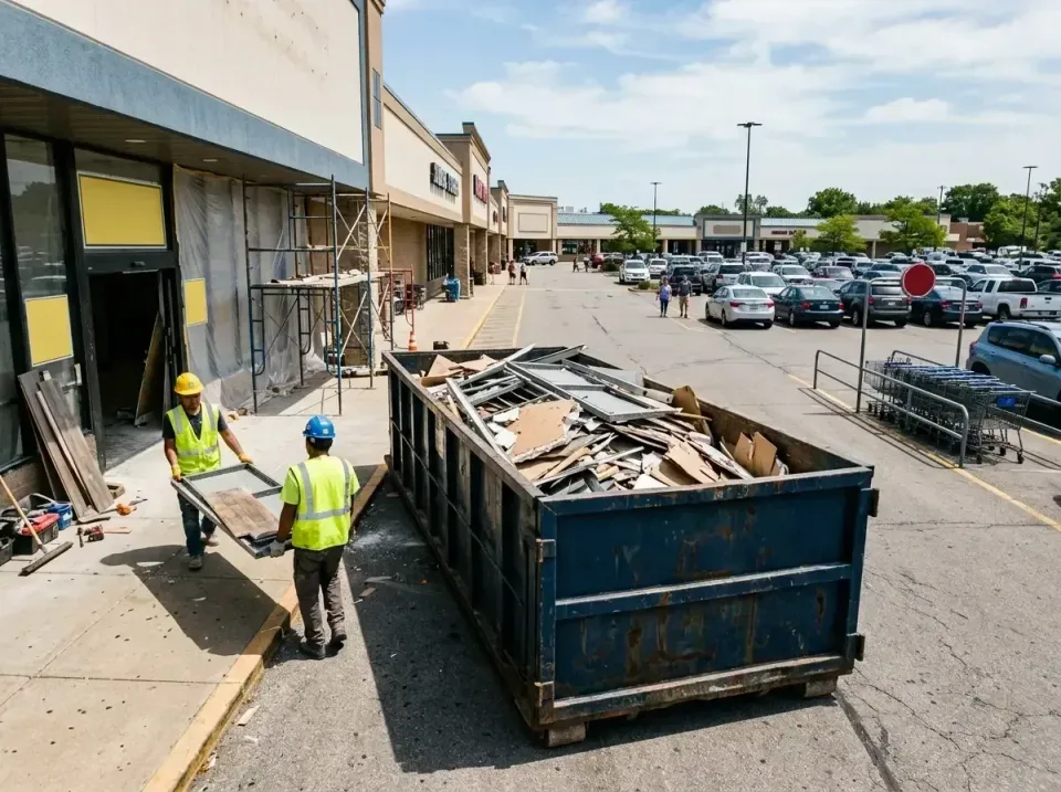 retail-store-renovation-debris-003 — frequently asked questions, Roll-off Dumpster Rentals in Brookville, IN